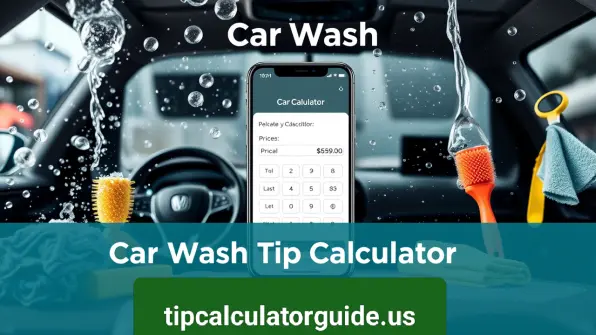 Car Wash Tip Calculator Car Wash Tip Calculator