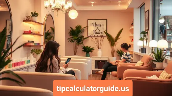 Nail Saloon Tip Calculator guide Nail salon tip calculator