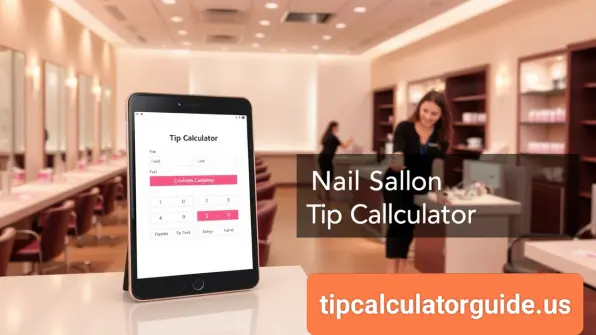 Nail salon tip calculator