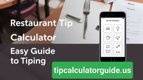 Restaurant tIp calculator